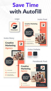 اسکرین شات برنامه Graphic Design & Flyer Creator 8