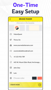 اسکرین شات 7 برنامه Brand Maker, Graphic Design