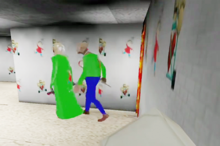 اسکرین شات بازی Horror Baldi's Granny Mod: Chapter 2 8