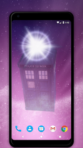 اسکرین شات برنامه TARDIS 3D Live Wallpaper 2