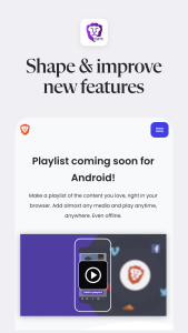 اسکرین شات 3 برنامه Brave Nightly