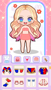 اسکرین شات بازی Doll Dress Up: Makeup Games 1