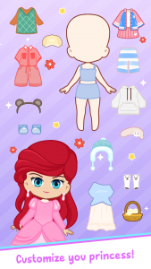 اسکرین شات بازی Doll Dress Up: Makeup Games 7