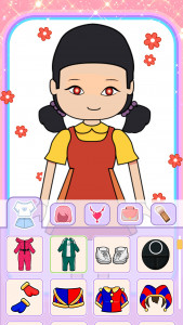 اسکرین شات بازی Doll Dress Up: Makeup Games 1