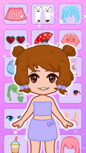 اسکرین شات بازی Doll Dress Up: Makeup Games 2