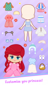 اسکرین شات بازی Doll Dress Up: Makeup Games 7