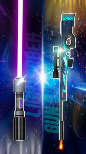 اسکرین شات 4 بازی LightSaber - Gun Simulator