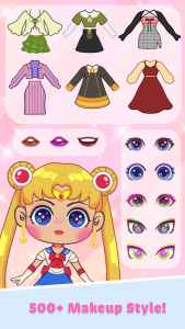 اسکرین شات بازی Chibi Doll: Dress Up Games 3