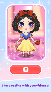 اسکرین شات 4 بازی Chibi Doll: Dress Up Games