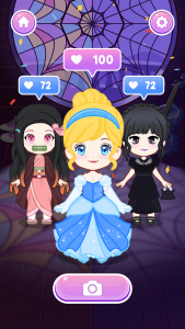 اسکرین شات 7 بازی Magic Princess: Dress Up Doll