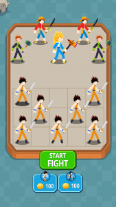 اسکرین شات بازی Stickman Warriors - Merge Hero 3