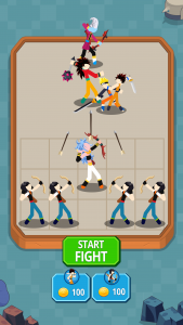 اسکرین شات بازی Stickman Warriors - Merge Hero 6