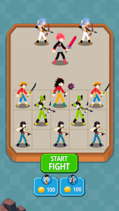 اسکرین شات بازی Stickman Warriors - Merge Hero 2