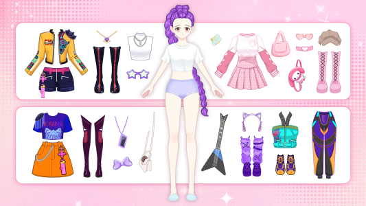 اسکرین شات 2 بازی Princess Dress Up - Sweet Doll