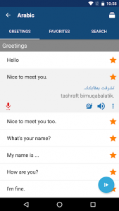 اسکرین شات برنامه Learn Arabic - Phrasebook | Translator 2