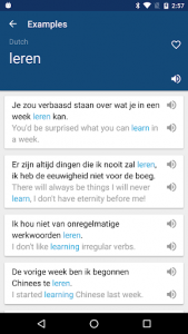 اسکرین شات برنامه Dutch English Dictionary & Translator Free 3