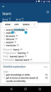 اسکرین شات 2 برنامه English Dictionary