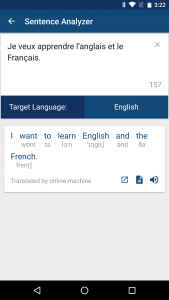 اسکرین شات برنامه French English Dictionary 4