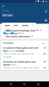 اسکرین شات 2 برنامه German English Dictionary