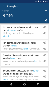 اسکرین شات 3 برنامه German English Dictionary