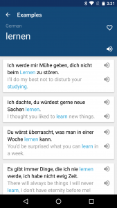 اسکرین شات برنامه German English Dictionary & Tr 3