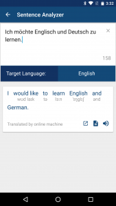 اسکرین شات برنامه German English Dictionary 4