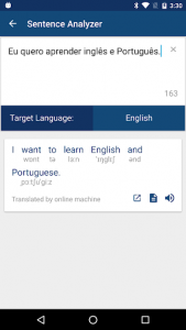 اسکرین شات برنامه Portuguese English Dictionary & Translator Free 3