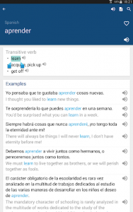 اسکرین شات برنامه Spanish English Dictionary & Translator Free 6
