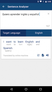 اسکرین شات برنامه Spanish English Dictionary & Translator Free 3