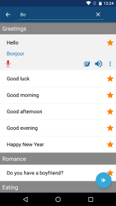 اسکرین شات 4 برنامه Learn French | Translator