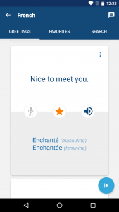 اسکرین شات برنامه Learn French | Translator 3