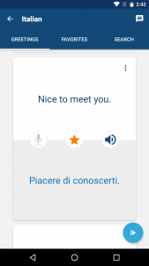 اسکرین شات برنامه Learn Italian | Translator 3