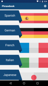 اسکرین شات 1 برنامه Travel Phrasebook | Translator