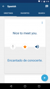 اسکرین شات برنامه Learn Spanish | Translator 3