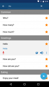 اسکرین شات برنامه Learn Spanish | Translator 4
