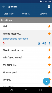 اسکرین شات برنامه Learn Spanish | Translator 2