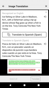 اسکرین شات برنامه Dictionary & Translator 6