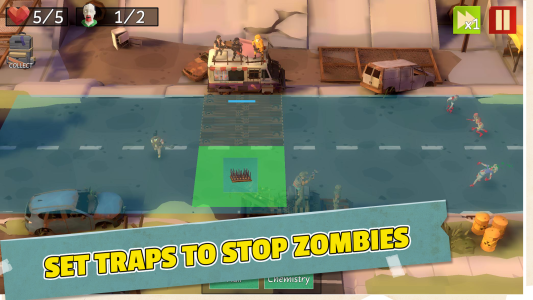 اسکرین شات 2 بازی Idle Survival: Zombie Poly Z