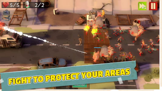 اسکرین شات بازی Defensive Tactics: Zombie Apocalypse 1