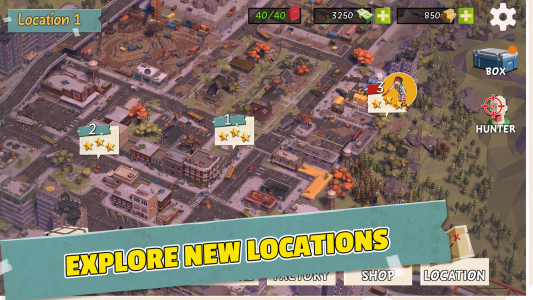 اسکرین شات 3 بازی Idle Survival: Zombie Poly Z