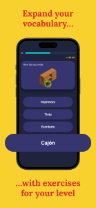 اسکرین شات 4 برنامه Learn Spanish - Beginners
