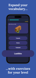 اسکرین شات 4 برنامه Learn Finnish - Beginners