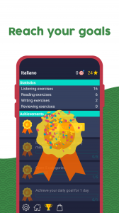 اسکرین شات برنامه Learn Italian - Beginners 6