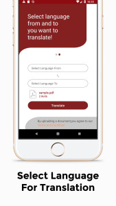 اسکرین شات 3 برنامه PDF Document Translator