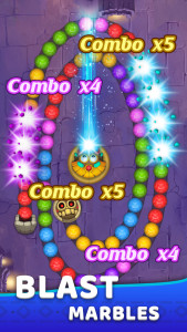 اسکرین شات 1 بازی Marble Shoot Blast