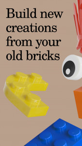 اسکرین شات 1 برنامه Brickit