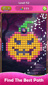 اسکرین شات 1 بازی Bricks Ball Journey