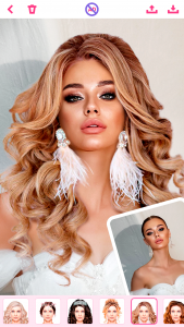 اسکرین شات 1 برنامه Makeup Bride Photo Editor