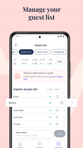 اسکرین شات 6 برنامه Bridebook - Wedding Planner