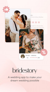 اسکرین شات برنامه Bridestory: Wedding Super App 1